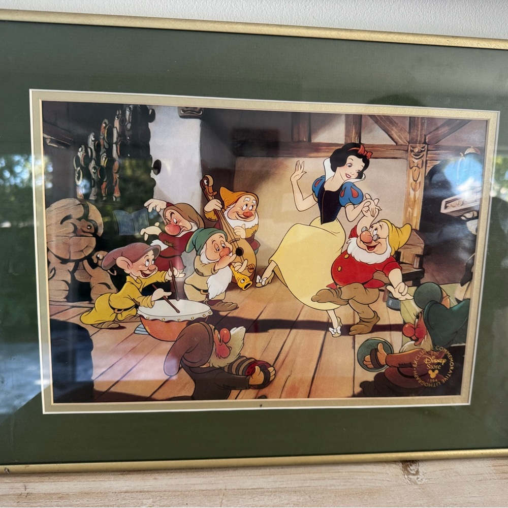 Disney Snow White Lithograph